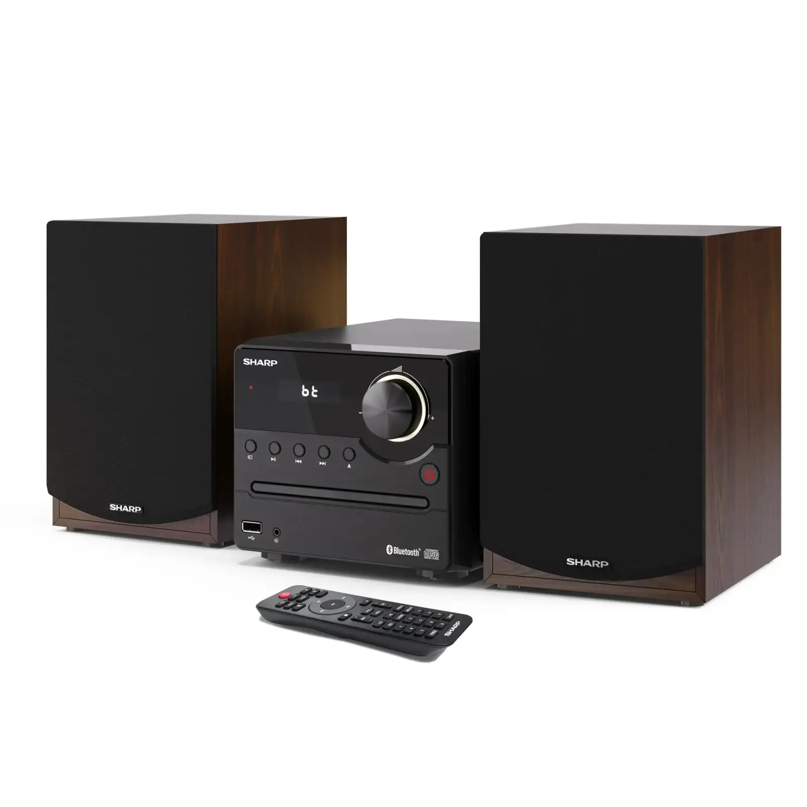 Микросистема Sharp Micro Sound System Brown (XL-B512(BR)) UA