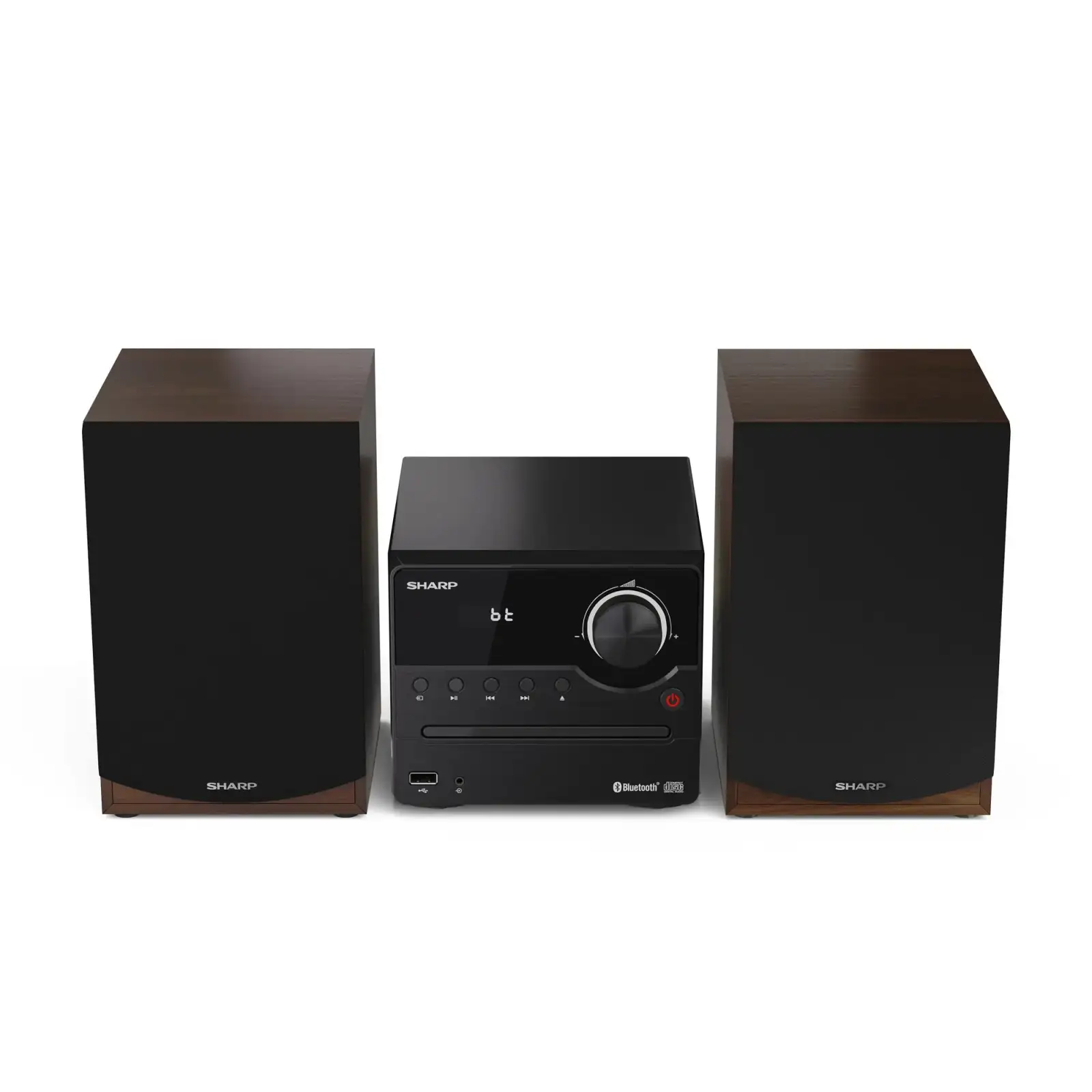Микросистема Sharp Micro Sound System Brown (XL-B512(BR)) UA