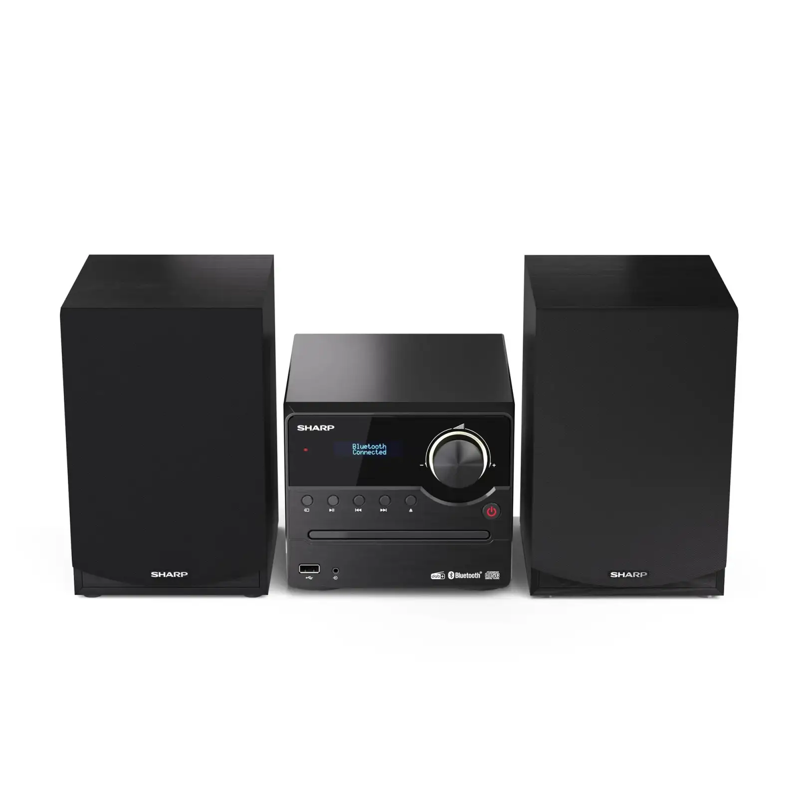 Микросистема Sharp Micro Sound System Black (XL-B517D(BK)) UA