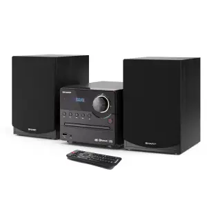Микросистема Sharp Micro Sound System Black (XL-B517D(BK)) UA