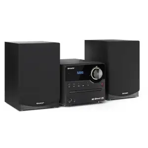Микросистема Sharp Micro Sound System Black (XL-B517D(BK)) UA