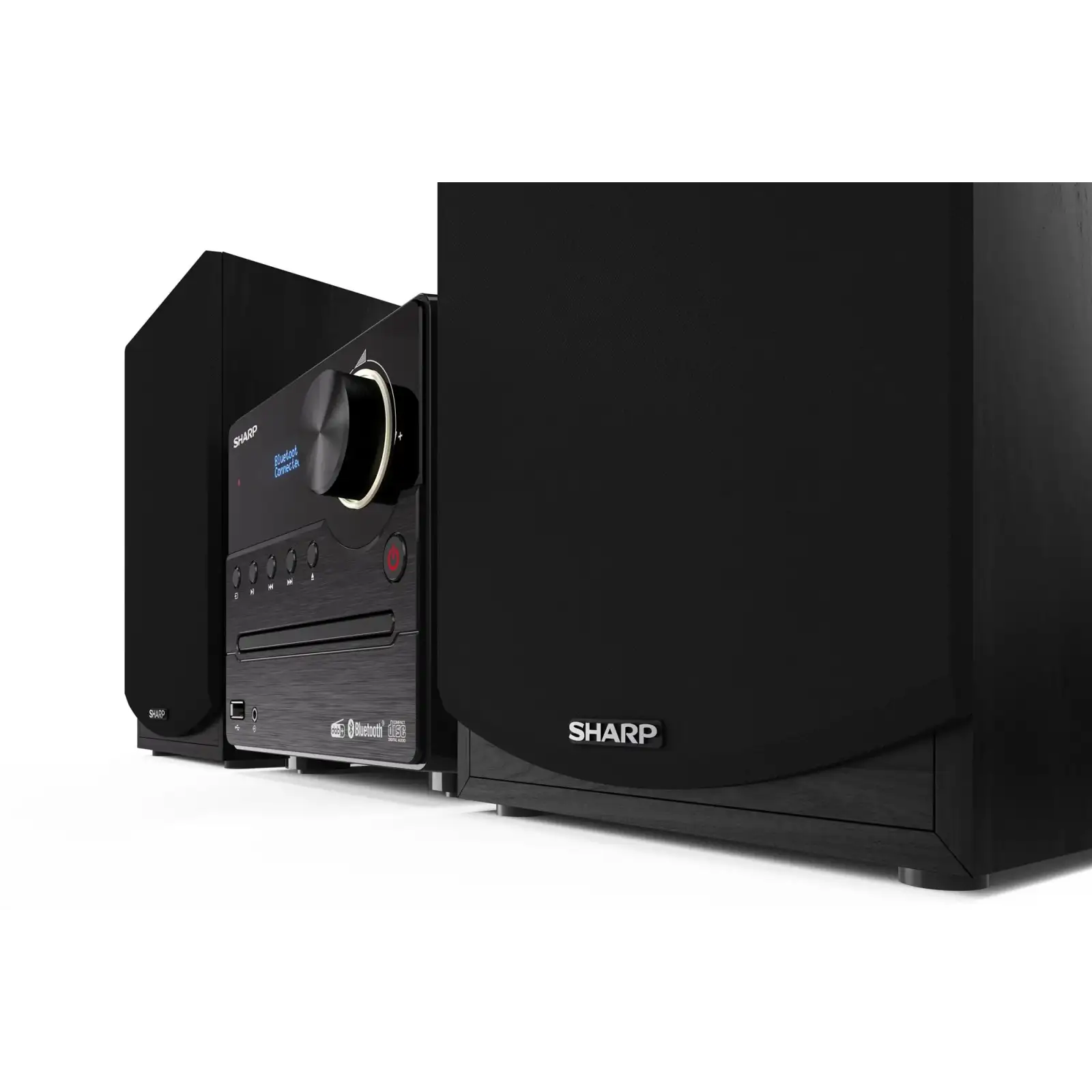 Микросистема Sharp Micro Sound System Black (XL-B517D(BK)) UA