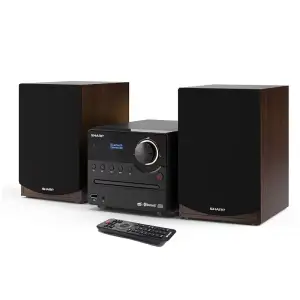 Микросистема Sharp Micro Sound System Brown (XL-B517D(BR)) UA
