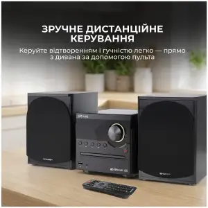 Микросистема Sharp Micro Sound System Brown (XL-B517D(BR)) UA