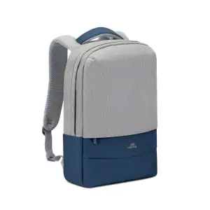 Колір: Блакитний - Рюкзак Rivacase 7562 Grey/Dark Blue 15.6" UA