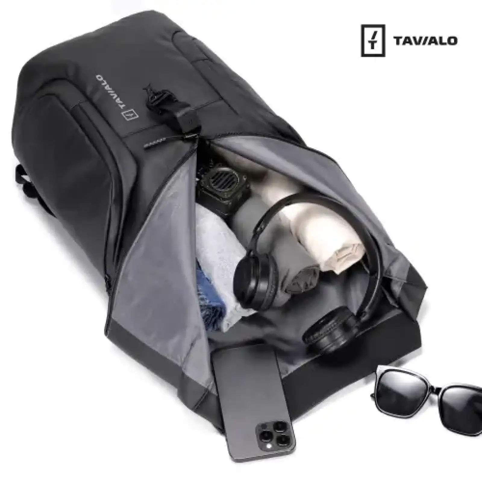 Рюкзак Tavialo CityLife TC23 чорний, 23л (TC23-124BL) UA