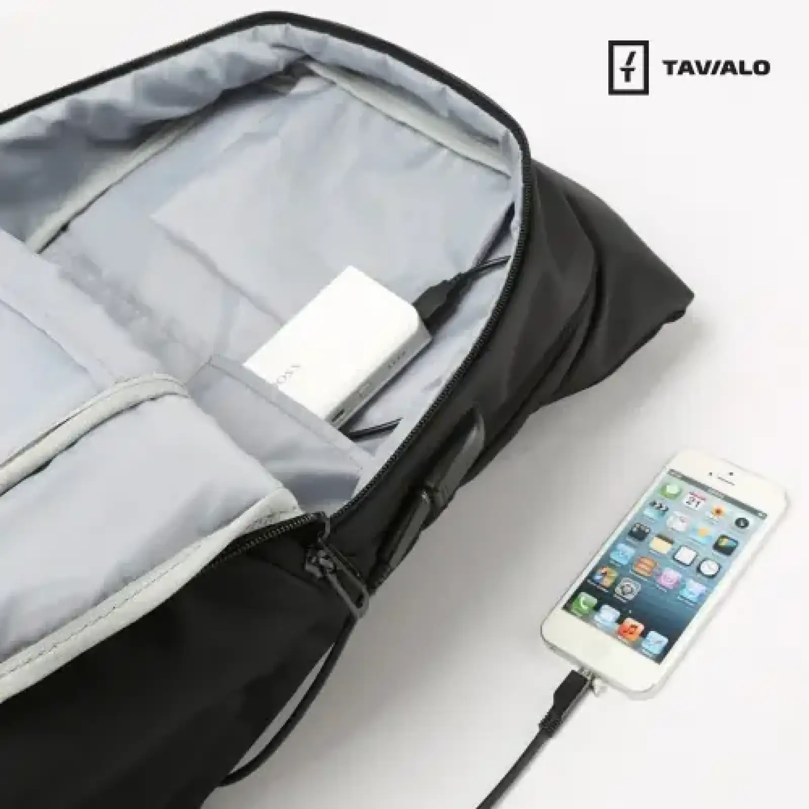Рюкзак Tavialo Smart TB20-1 чорний, 20л (TB20-124BL) UA