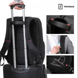 Рюкзак Tavialo Smart TB20-1 чорний, 20л (TB20-124BL) UA