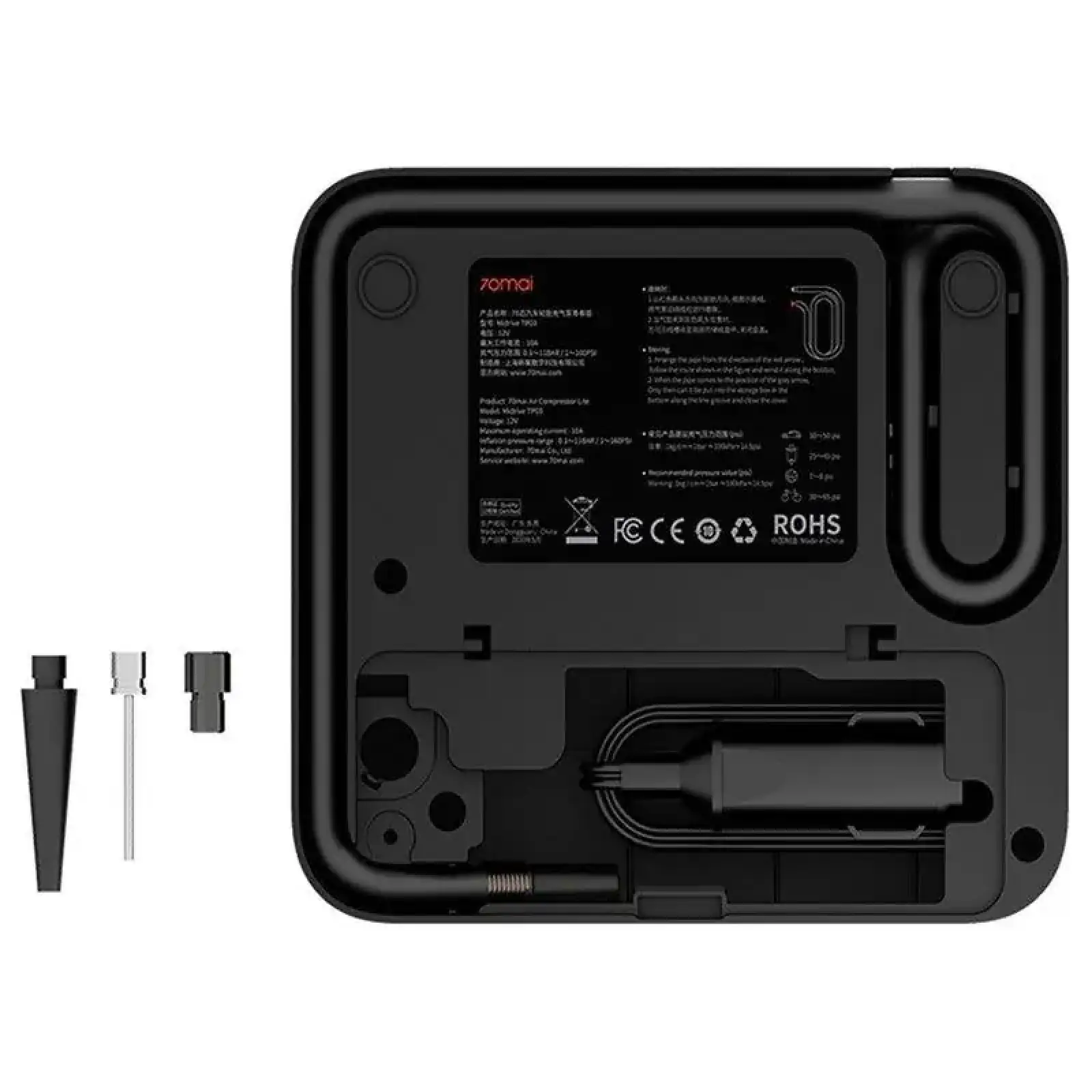 Автомобільний компресор 70mai Air Compressor Lite (Midriver TP03) UA