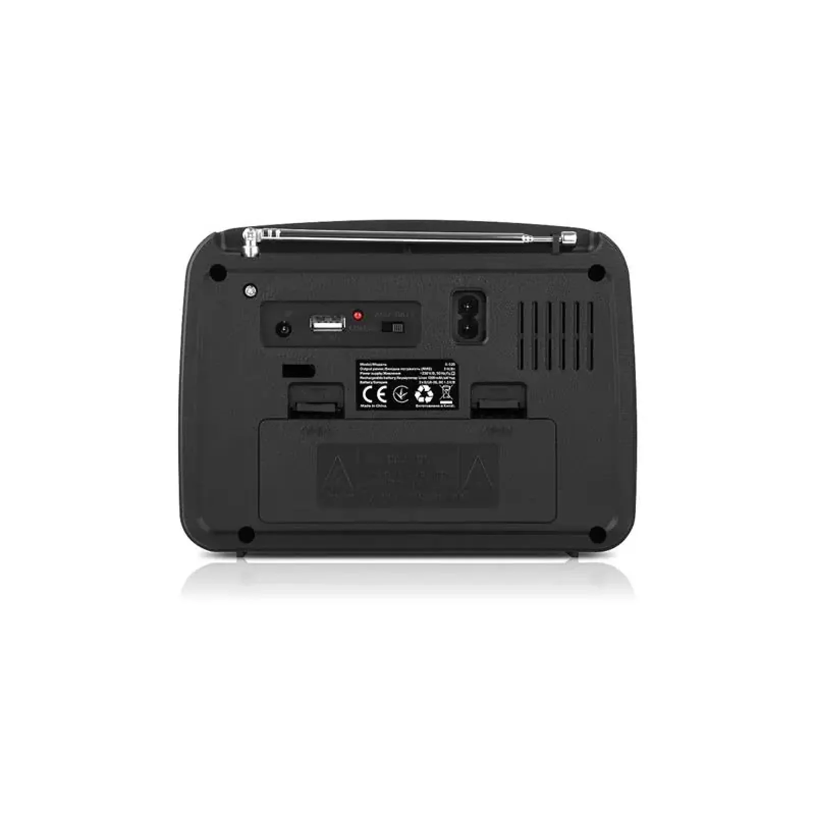 Радіоприймач REAL-EL X-520 Black UA