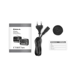 Радіоприймач REAL-EL X-525 Grey UA