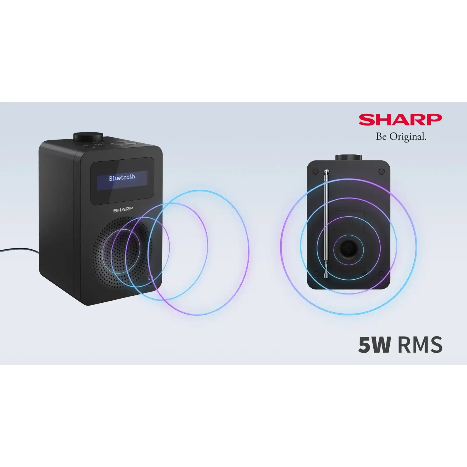 Радиоприемник Sharp DR430BK Black (DR-430(BK)) UA