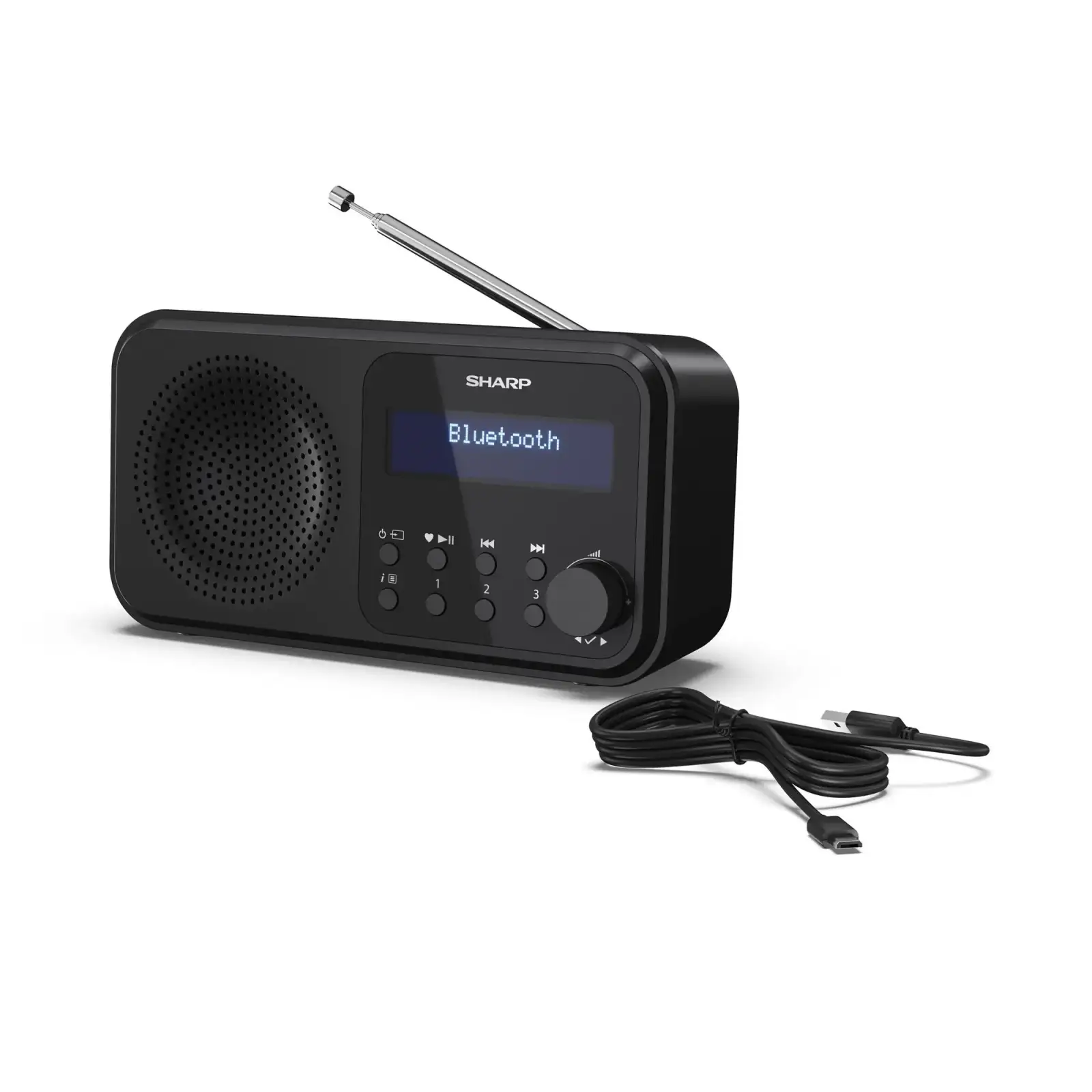 Радіоприймач Sharp DR-P420 Midnight Black (DR-P420(BK)) UA