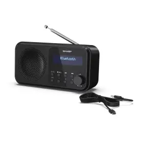 Радіоприймач Sharp DR-P420 Midnight Black (DR-P420(BK)) UA