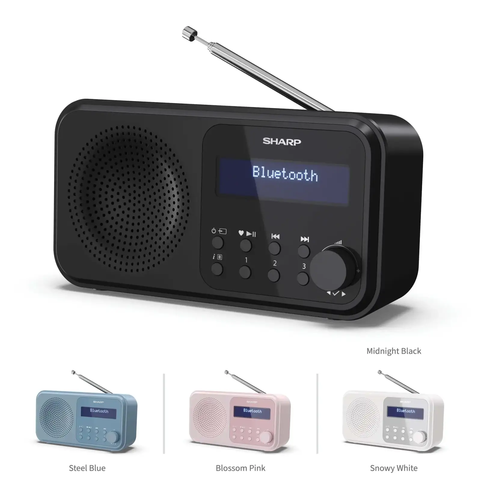 Радіоприймач Sharp DR-P420 Midnight Black (DR-P420(BK)) UA