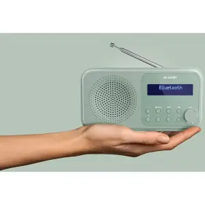 Радіоприймач Sharp DR-P420 Green (DR-P420(GN)) UA