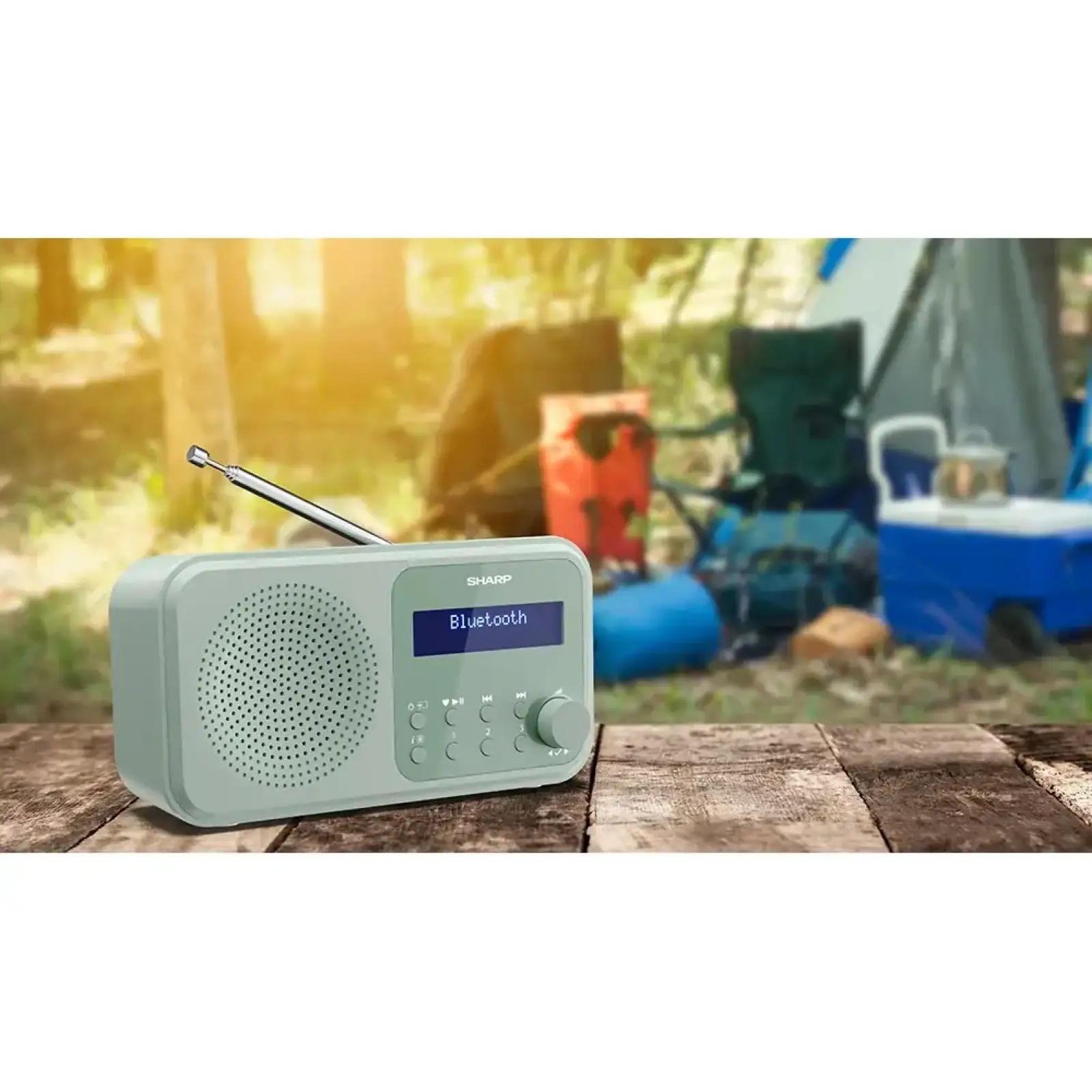 Радіоприймач Sharp DR-P420 Green (DR-P420(GN)) UA