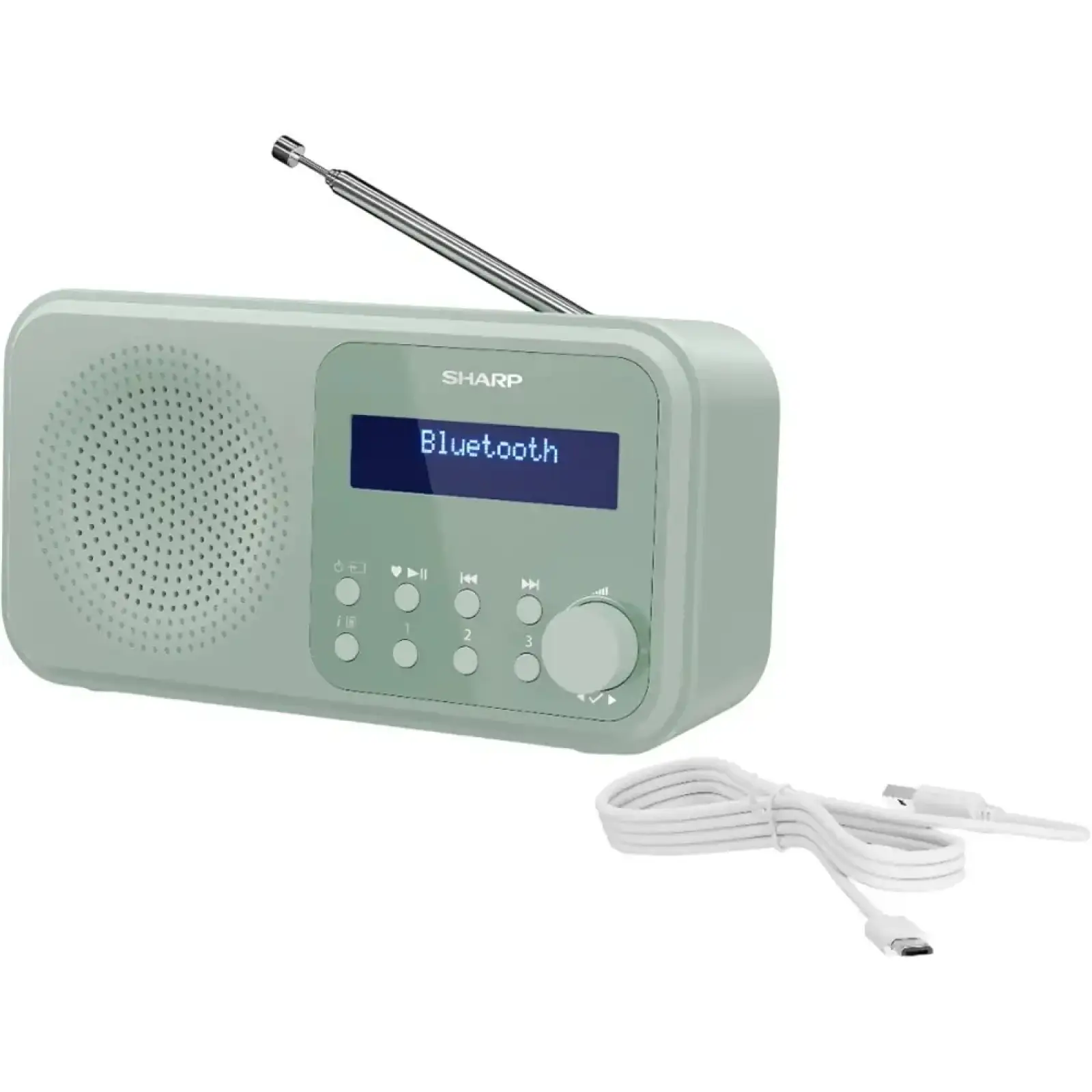 Радіоприймач Sharp DR-P420 Green (DR-P420(GN)) UA
