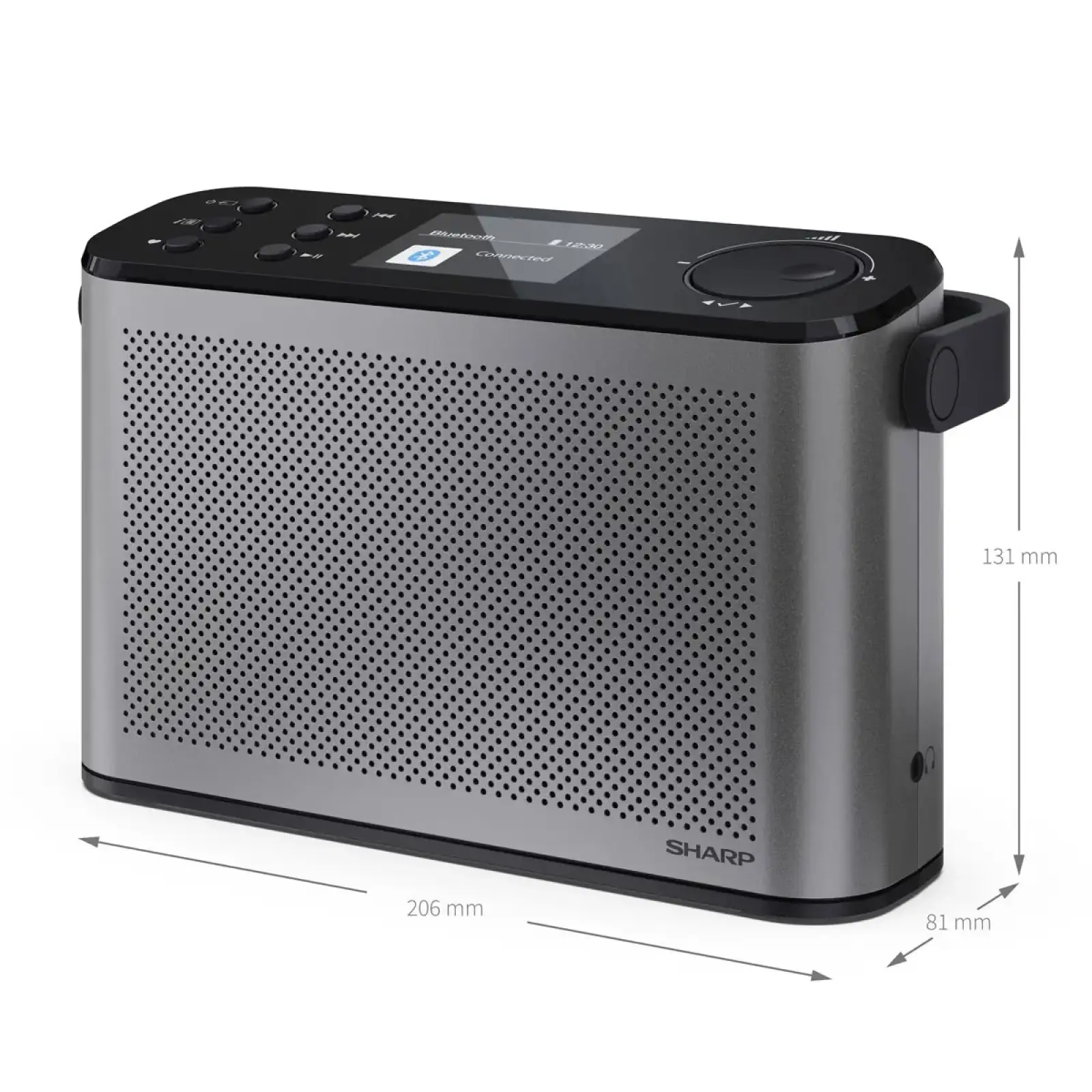 Радиоприемник Sharp DR-P540 Grey (DR-P540(GY)) UA