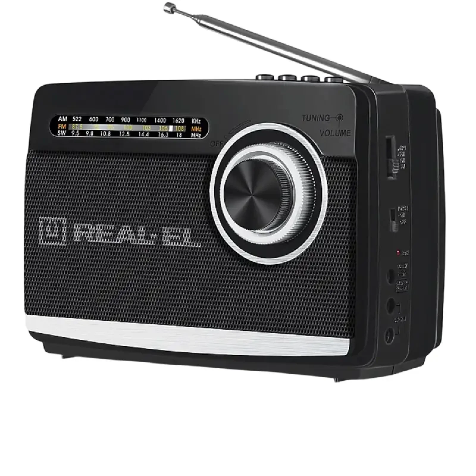 Радіоприймач REAL-EL X-510 Black UA