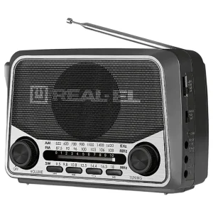 Радіоприймач REAL-EL X-525 Grey UA