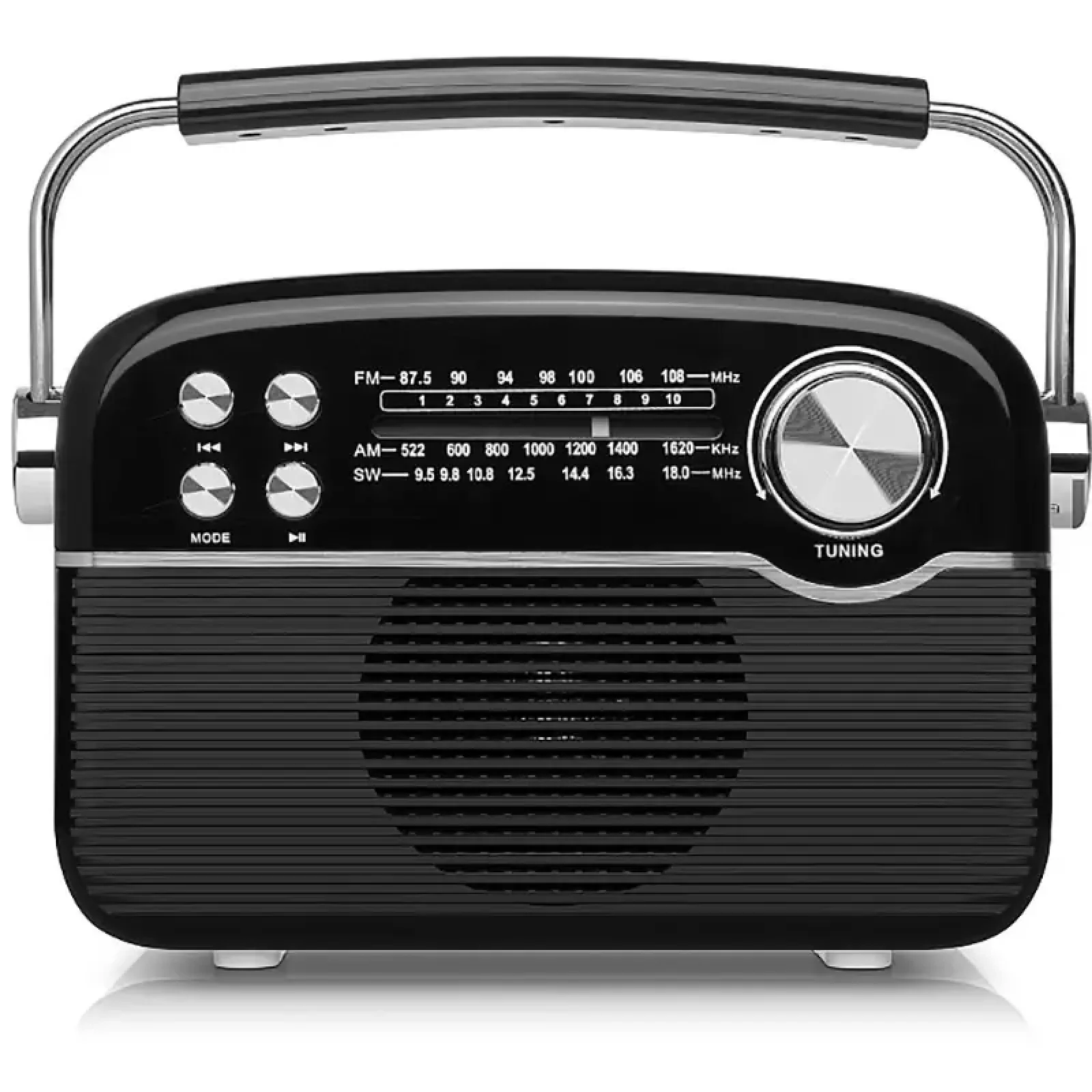 Радіоприймач REAL-EL X-545 Black UA