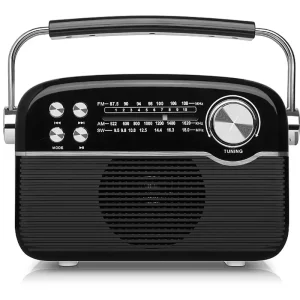 Радіоприймач REAL-EL X-545 Black UA