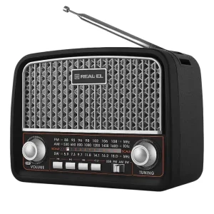 Радіоприймач REAL-EL X-520 Black UA