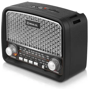 Радіоприймач REAL-EL X-520 Black UA