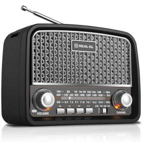 Радіоприймач REAL-EL X-520 Black UA