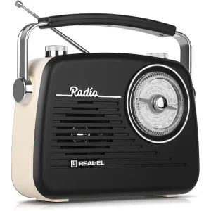 Радіоприймач REAL-EL X-540 Black-Yellow UA