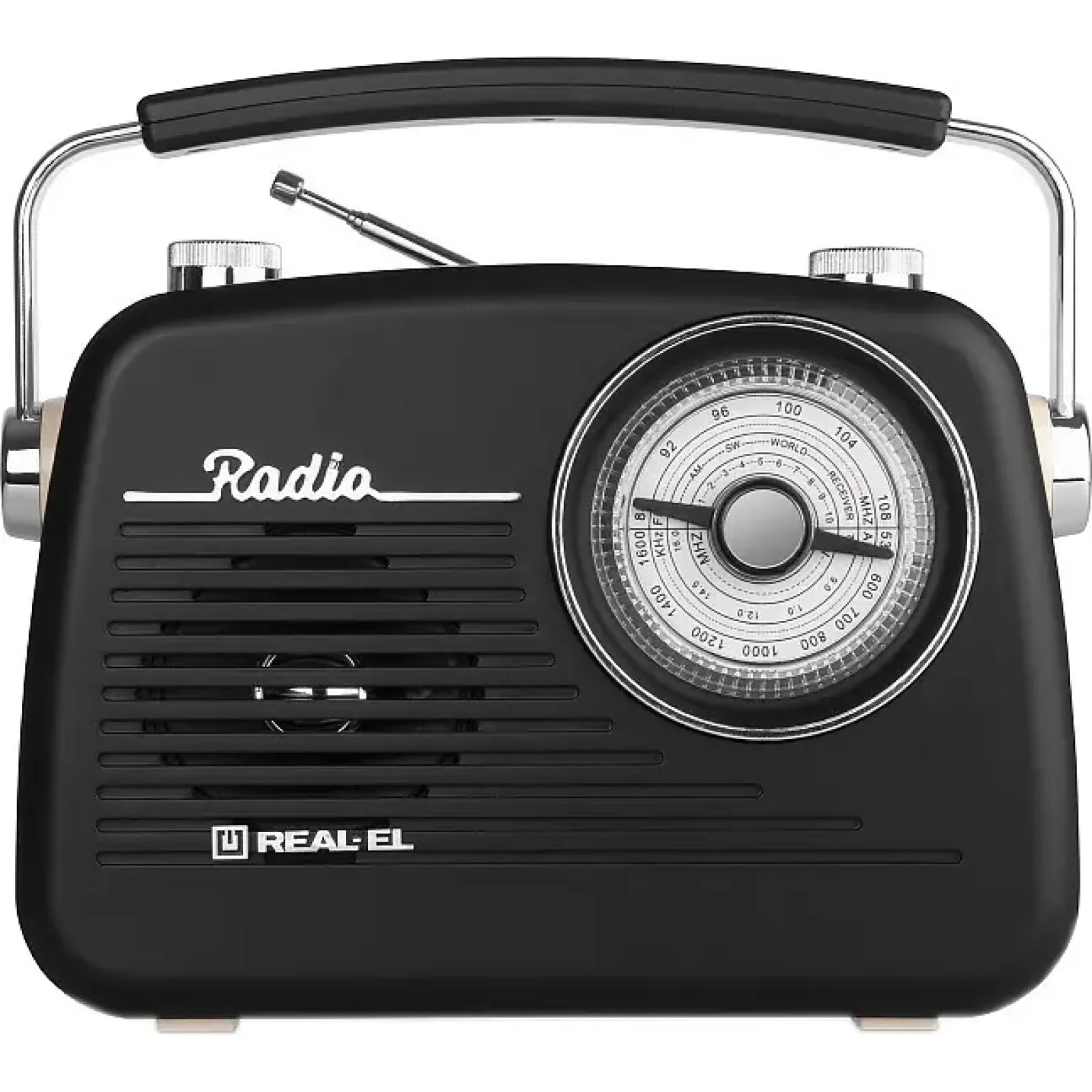 Радіоприймач REAL-EL X-540 Black-Yellow UA