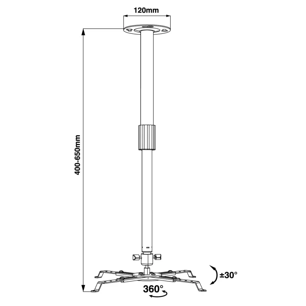 Крепление для проектора Walfix PB-15B UA