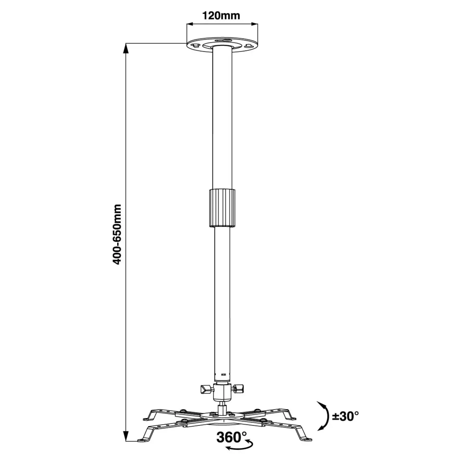 Крепление для проектора Walfix PB-15B UA