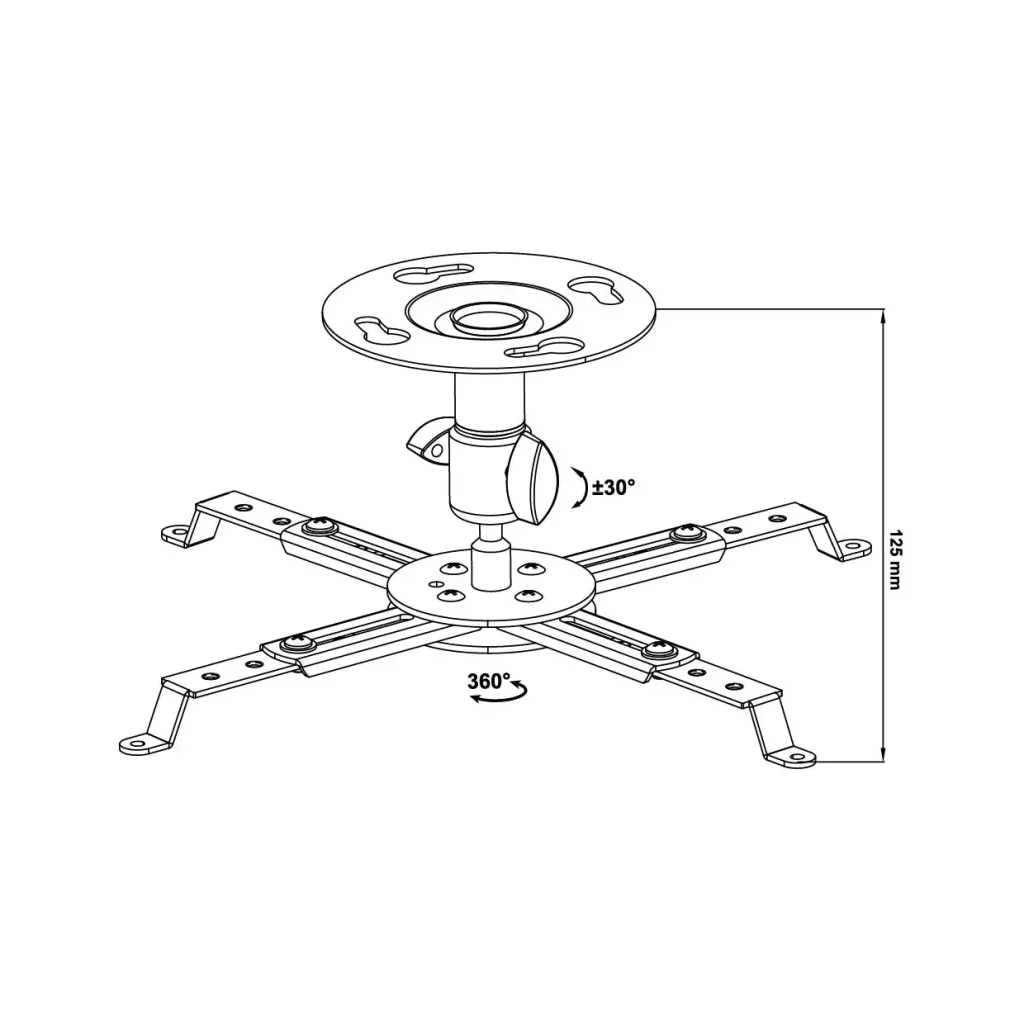 Крепление для проектора Walfix PB-14B UA