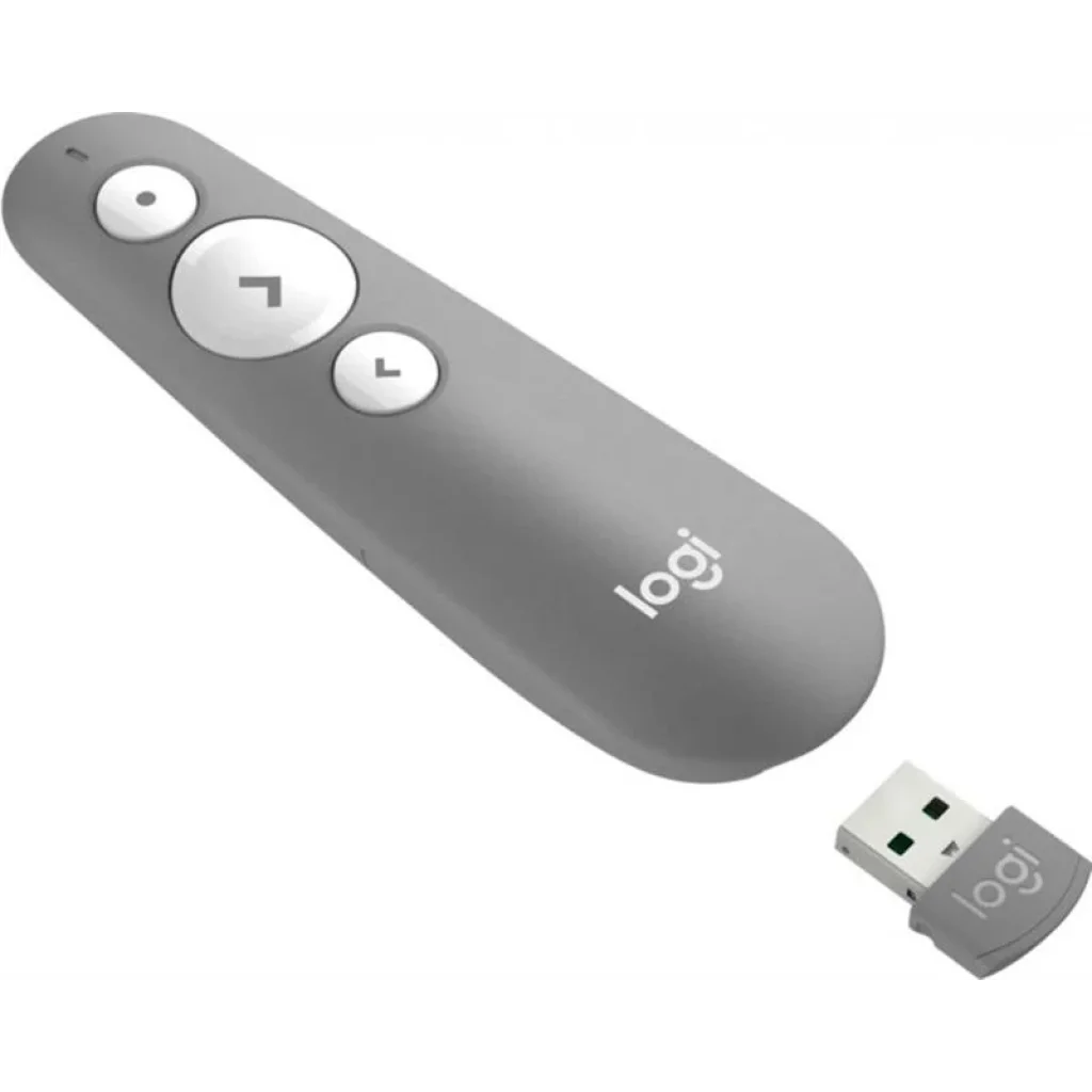 Презентер Logitech R500S Laser Presentation Remote Mid Grey (910-006520) UA
