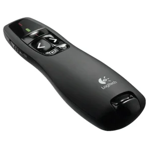 Пульт бездротовий Logitech R400 (910-001356) Black USB UA