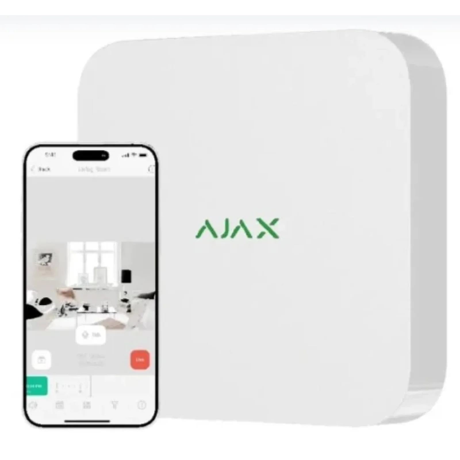 Відеореєстратор Ajax NVR (16ch) white, 69940.122.WH UA