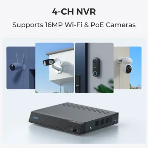 Відеореєстратор Reolink NVS4 UA
