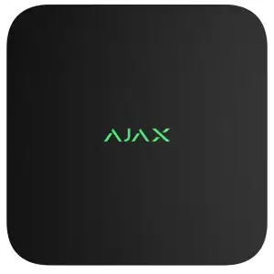 Видеорегистратор Ajax NVR DC (8ch) Black UA