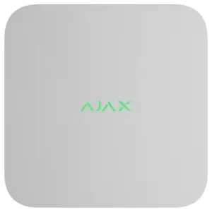 Відеореєстратор Ajax NVR DC (8ch) White UA