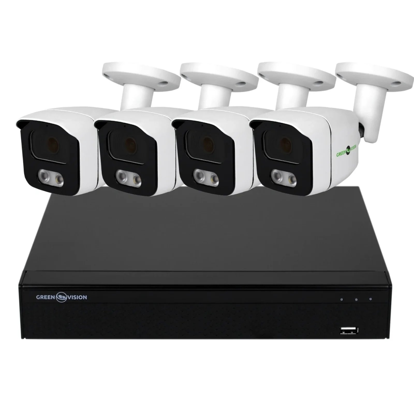 Комплект видеонаблюдения GreenVision GV-K-E34/04 5MP (LP14291) UA