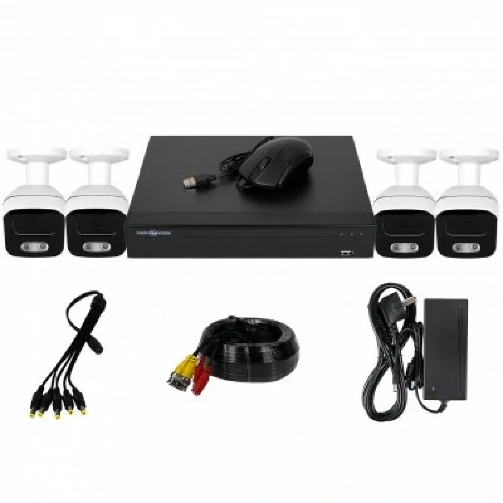 Комплект видеонаблюдения GreenVision GV-K-E34/04 5MP (LP14291) UA