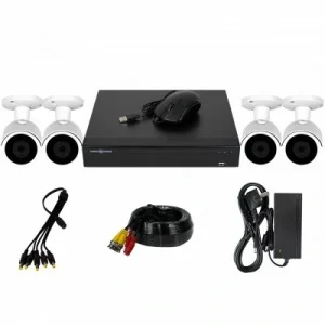 Комплект видеонаблюдения GreenVision GV-K-S13/04 1080P (LP5525) UA