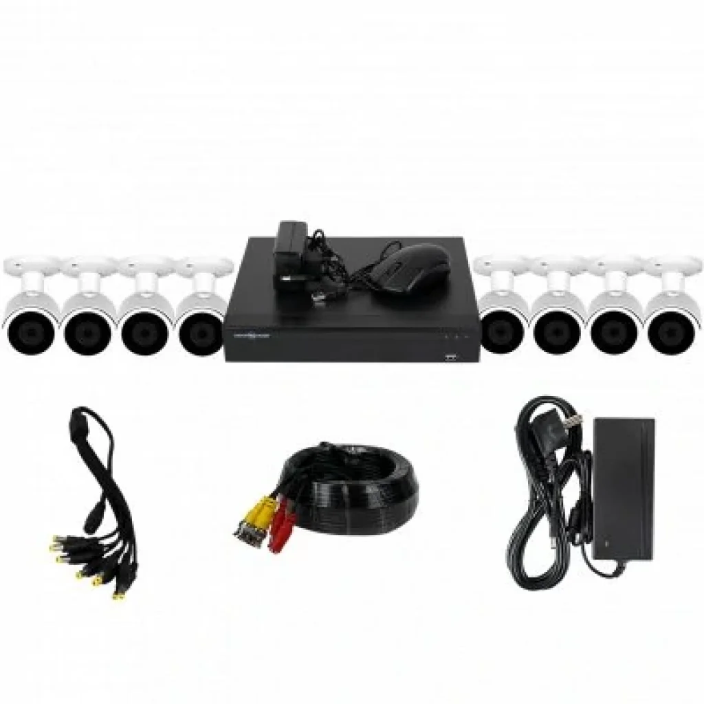 Комплект видеонаблюдения GreenVision GV-K-S14/08 1080P (LP5526) UA