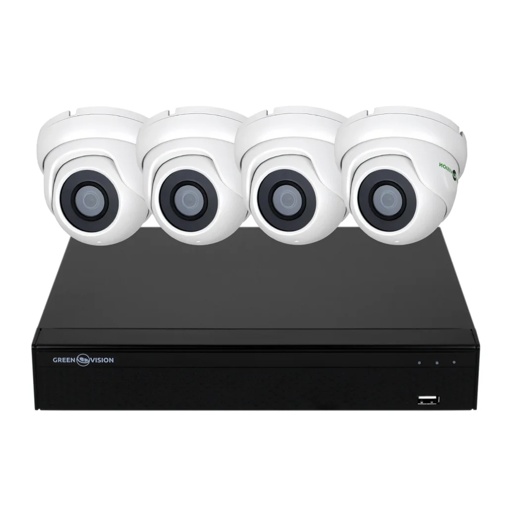 Комплект видеонаблюдения Green Vision GV-K-S16/04 1080P (LP6659) UA