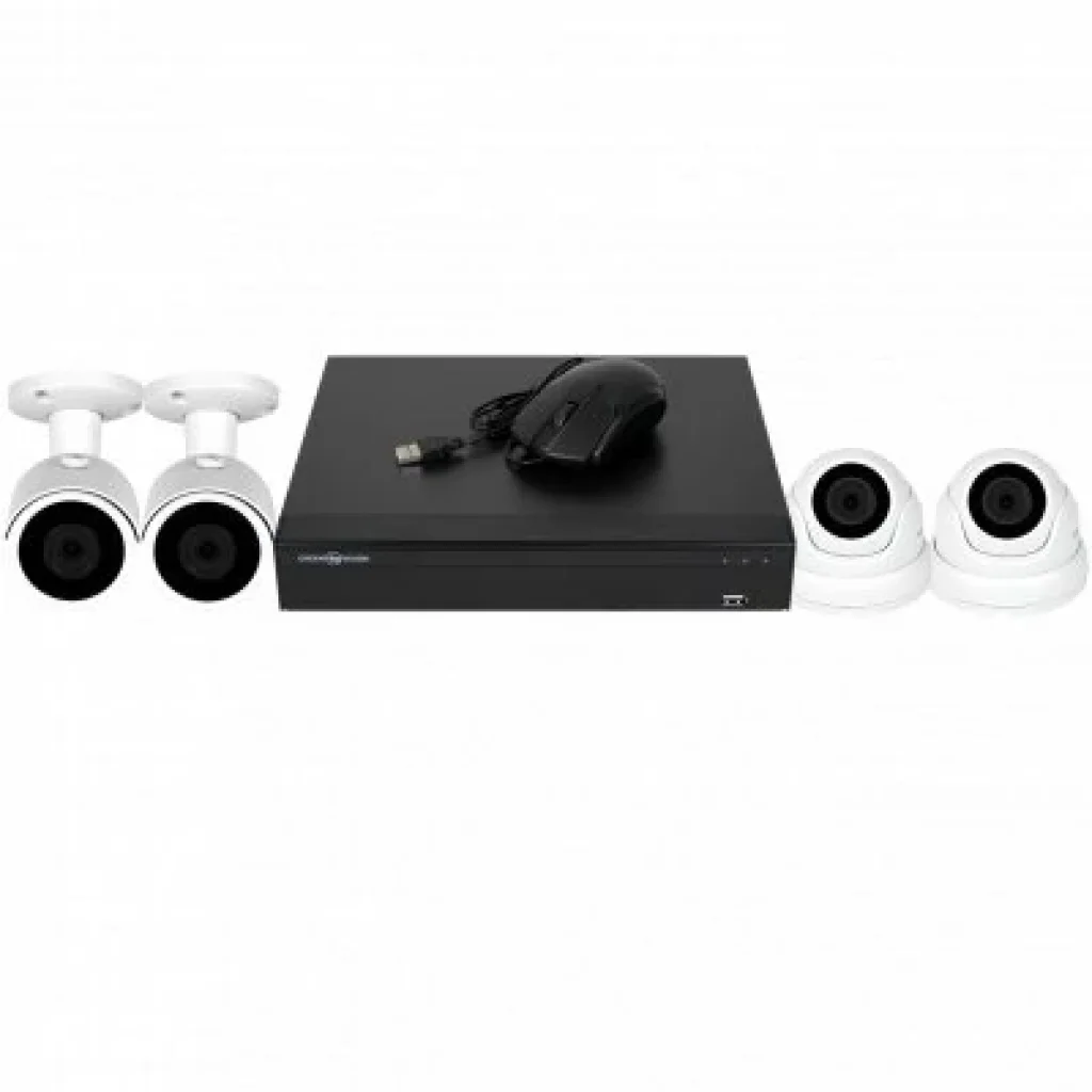 Комплект видеонаблюдения GreenVision GV-K-S17/04 1080P (LP6660) UA