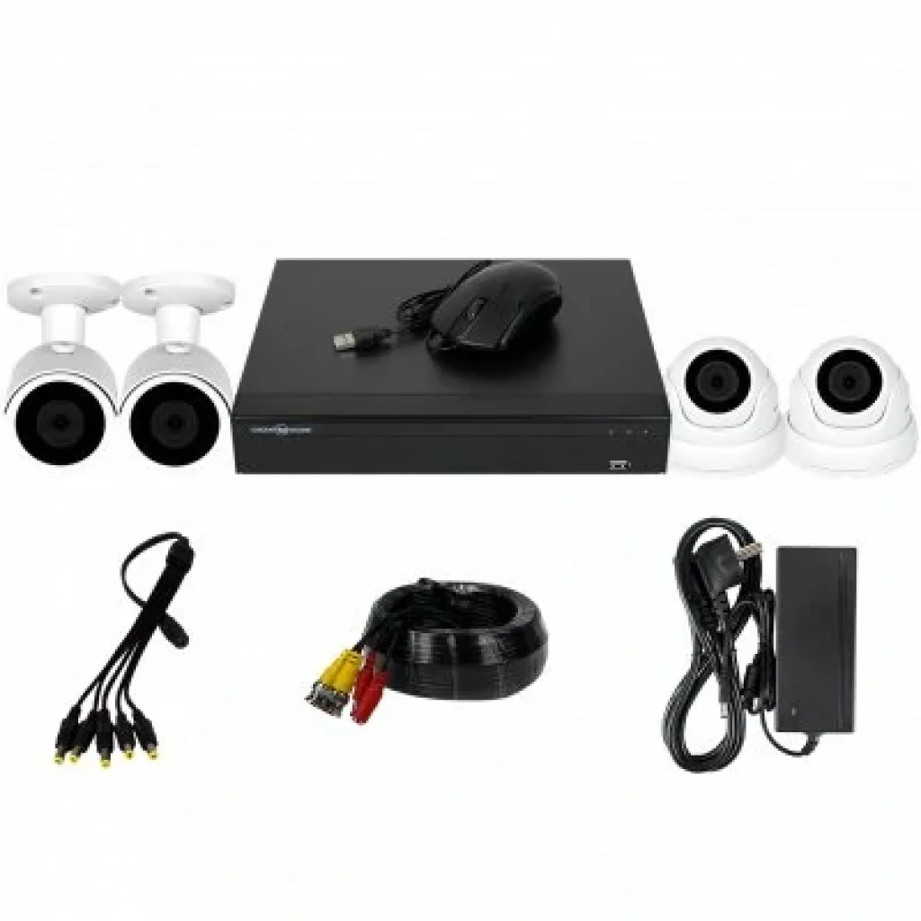 Комплект видеонаблюдения GreenVision GV-K-S17/04 1080P (LP6660) UA