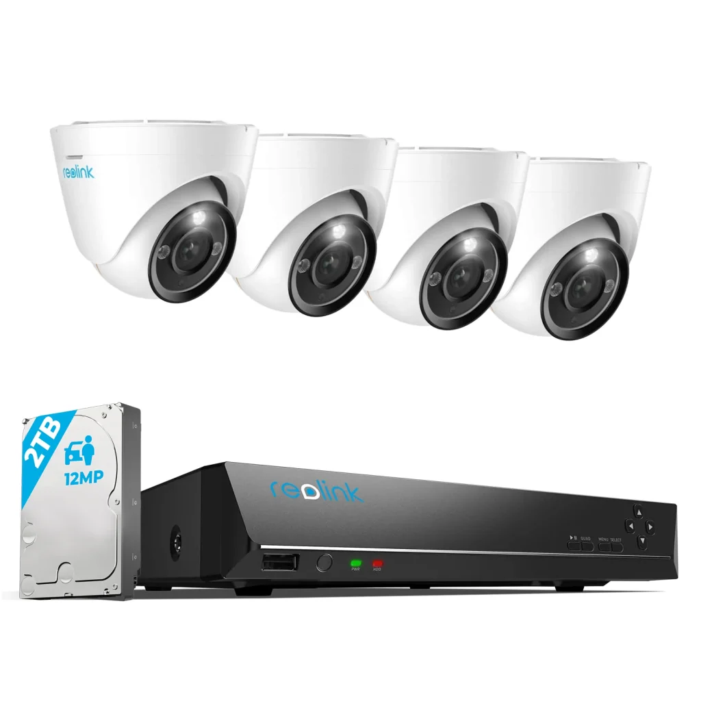 Комплект відеоспостереження Reolink RLK8-1200D4-A 2.8 mm UA