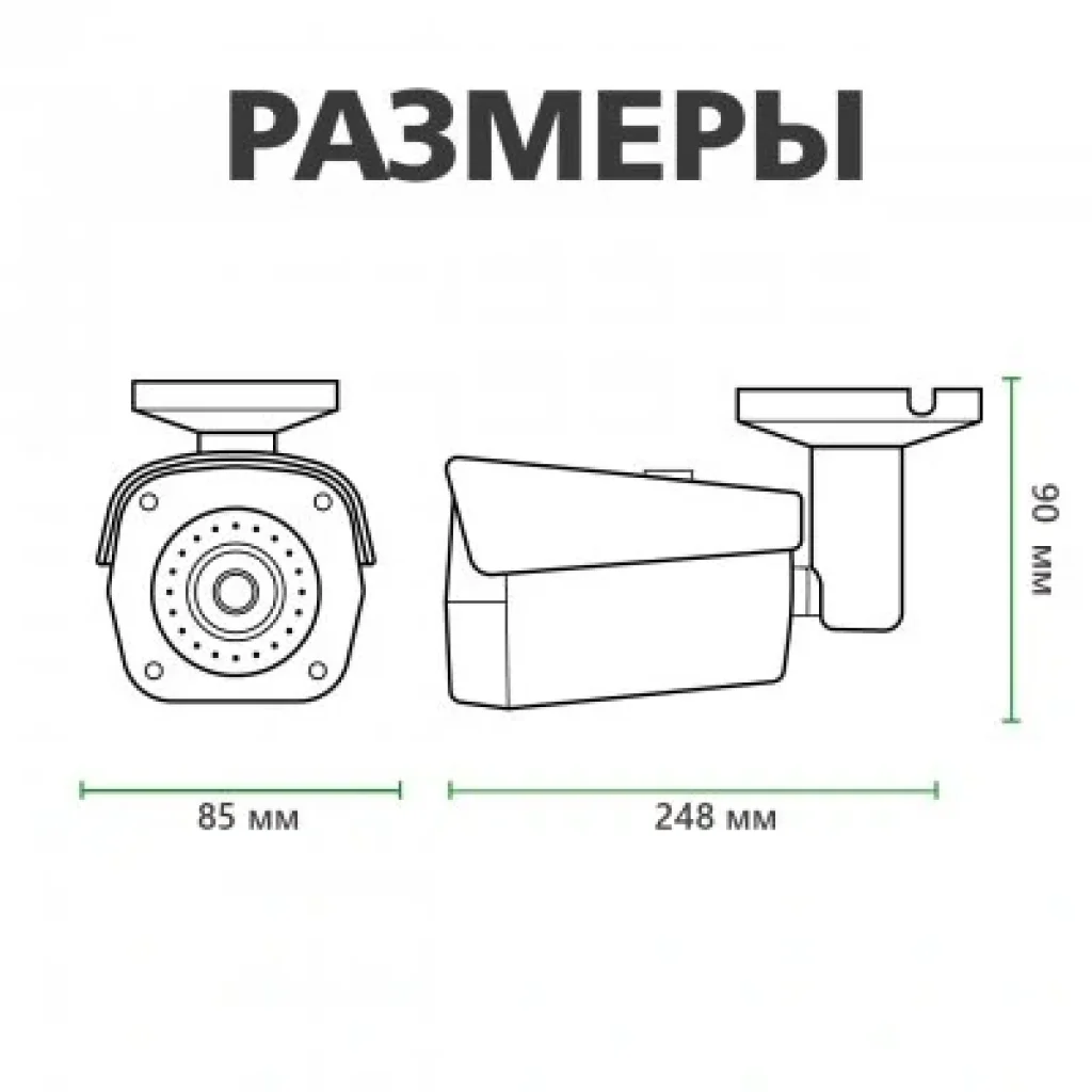 IP камера Green Vision GV-079-IP-E-COS20VM-40 POE (LP6627) UA